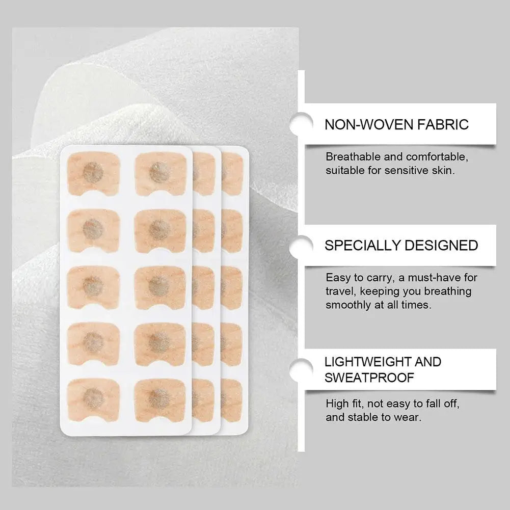 Anti-Snoring Nasal Dilator Set Improve Sleeping Reduce Nasal Congestion Magnetic Nasal Strips Nasal Breathing Dilators Kits 