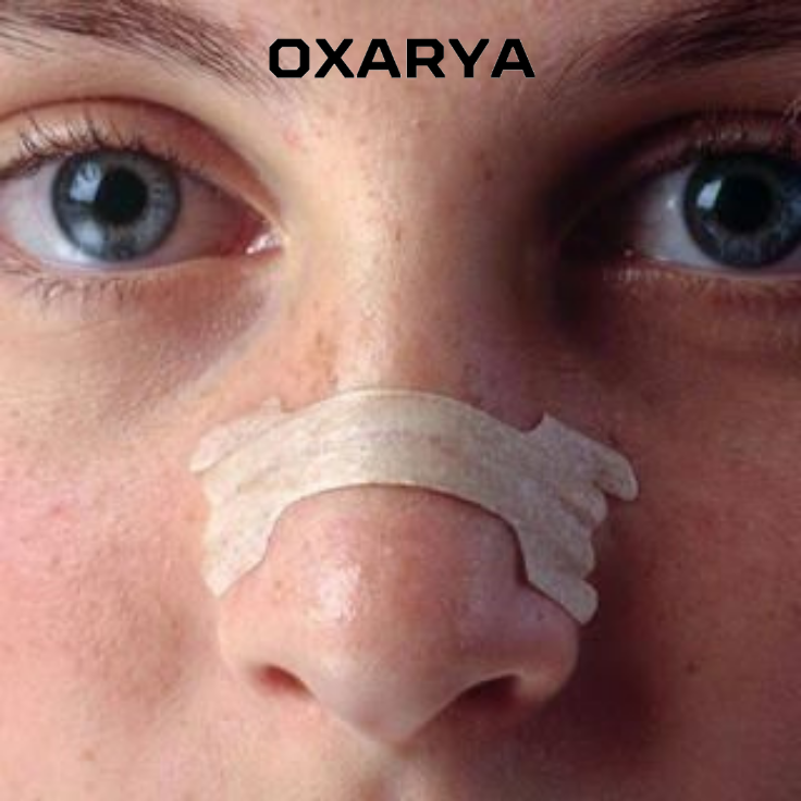 Oxarya Extra Strength Nasal Strips 44PCS – Breathe Better. Sleep Deeper. Perform Harder.
