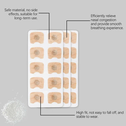 Anti-Snoring Nasal Dilator Set Improve Sleeping Reduce Nasal Congestion Magnetic Nasal Strips Nasal Breathing Dilators Kits ﻿