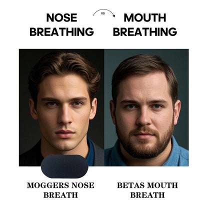 Quitmood Mouth Tape - Pain Free Removal, Hypoallergenic, Latex Free & Gentle on Skin - Medical Grade Adhesive Cotton Tape